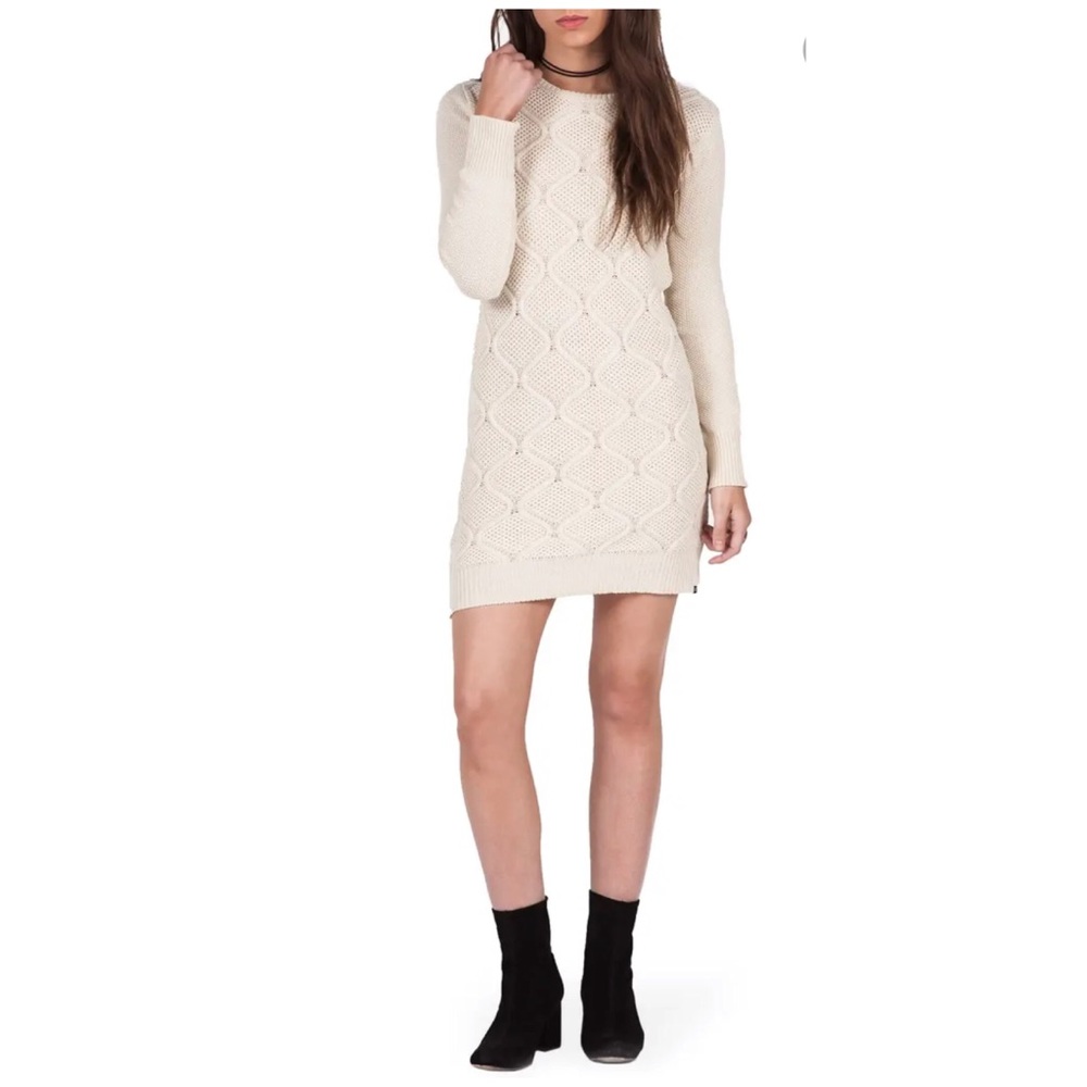 Volcom M Chained down dress cream